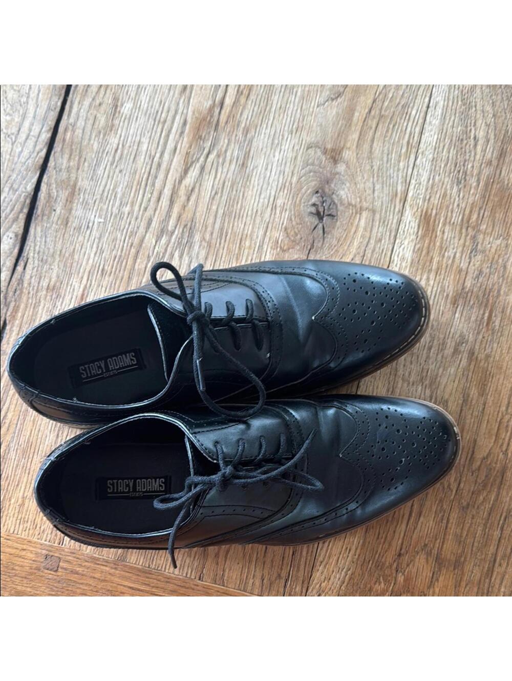 Stacy Adams Black Dress Shoes size 5M